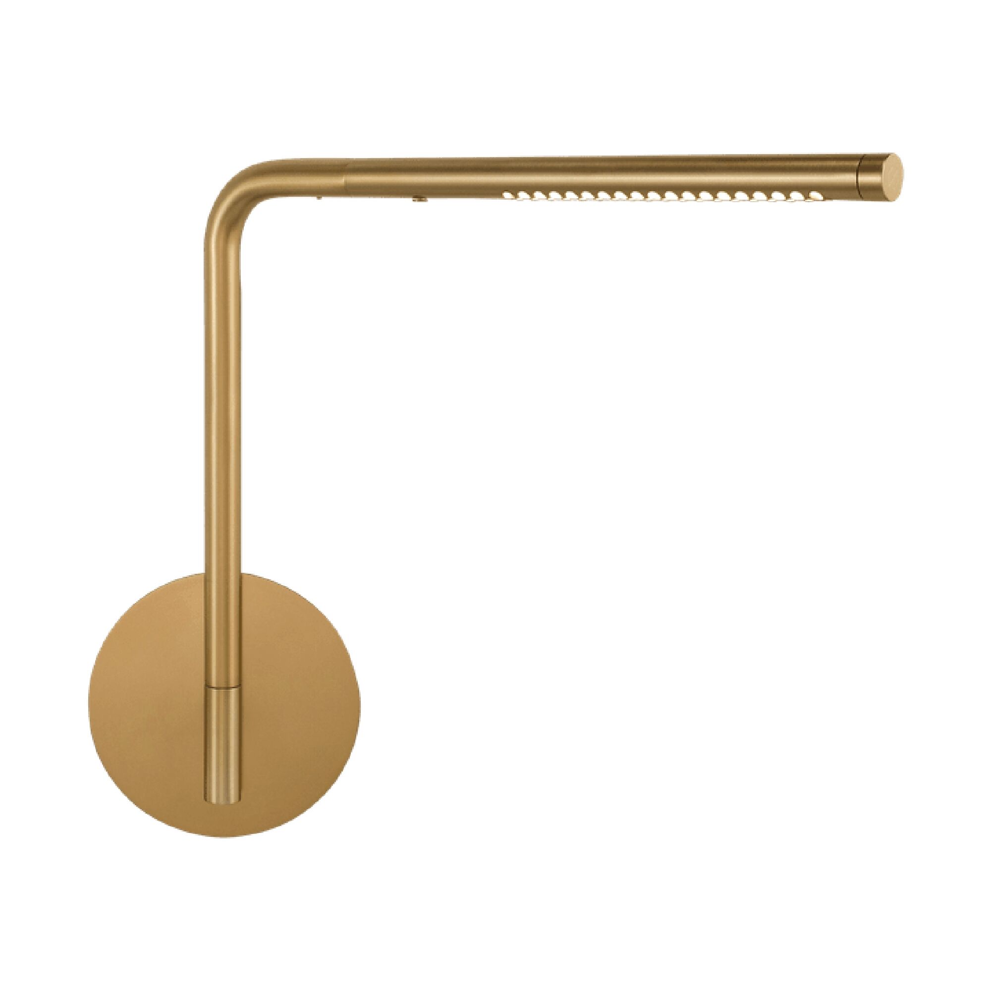 Omni Pivot Vegglampe Messing