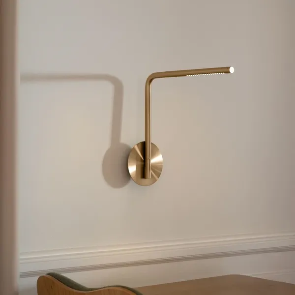 Omni Pivot Wall Lamp Brass