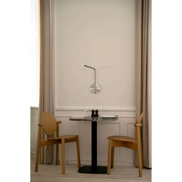 Omni Pivot Wall Lamp Steel