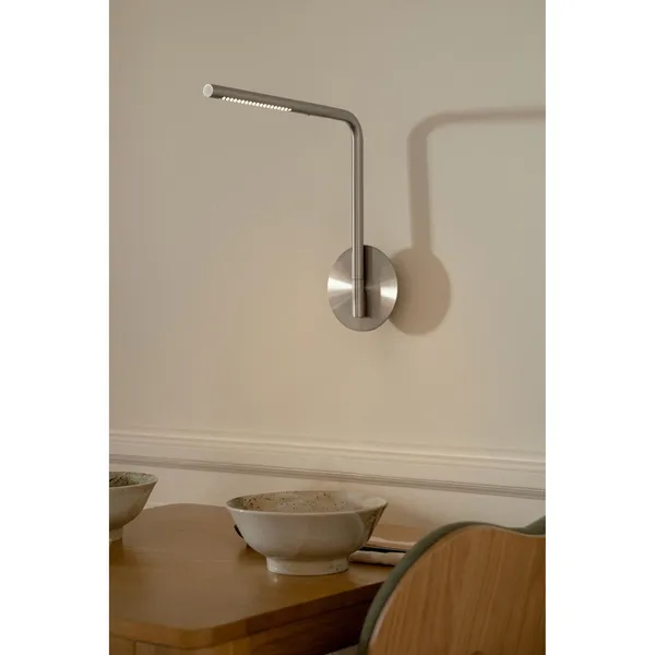 Omni Pivot Wall Lamp Steel