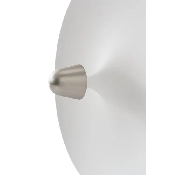 Chanterelle Wall/ Ceiling Light Ø55 Nickel/ White