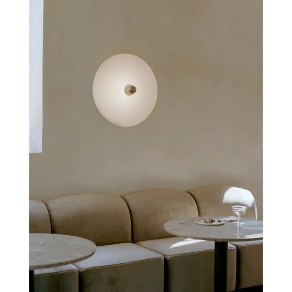 Chanterelle Wall/ Ceiling Light Ø55 Nickel/ White