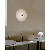 Chanterelle Wall/ Ceiling Light Ø55 Nickel/ White