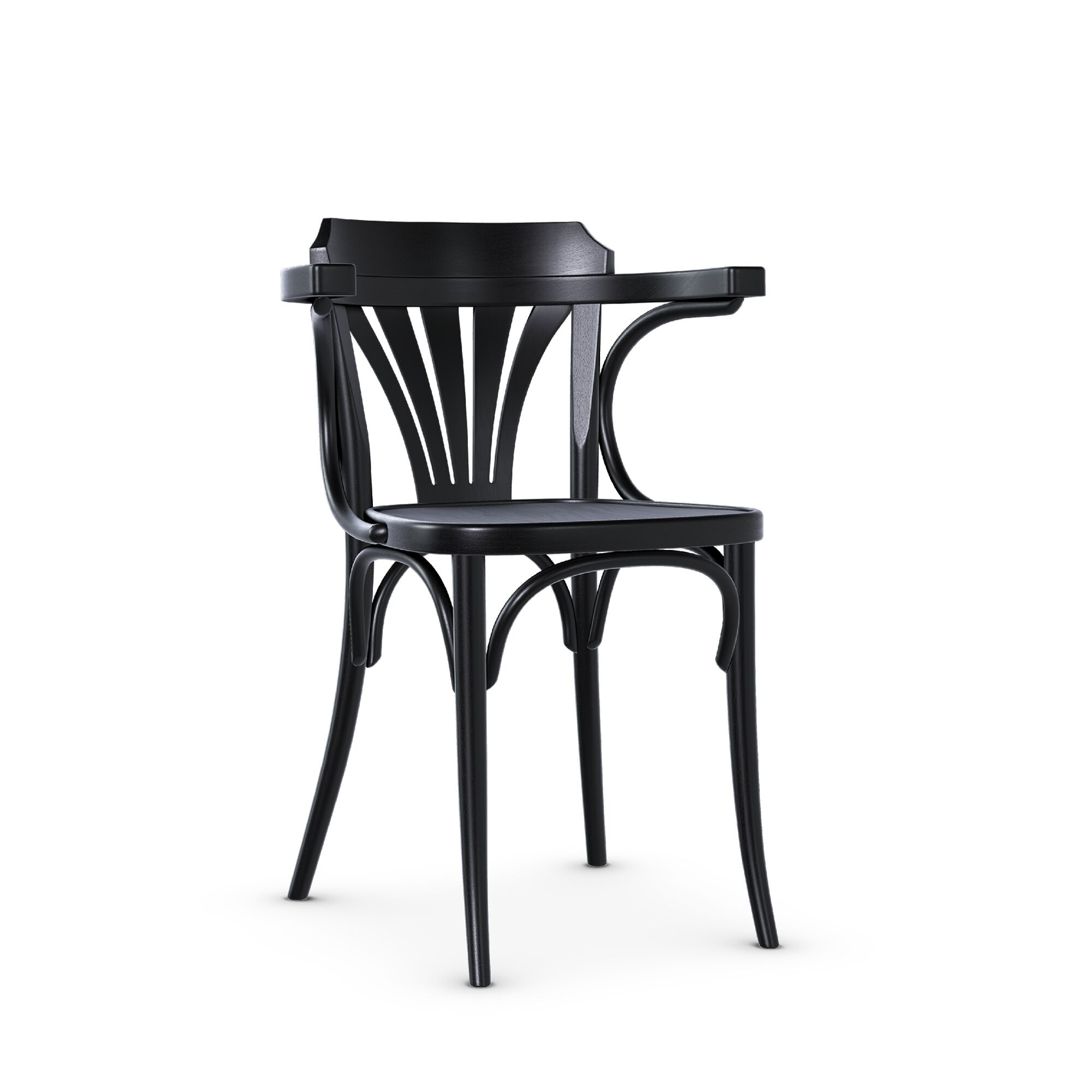 No. 25 Spisestuestol med Armlener Kaffe