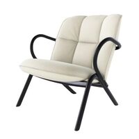 Cissy Lenestol Lav Mørk wenge/Cleo Perle