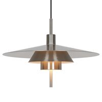 Latika Pendant Brushed Chrome