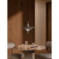 Latika Pendant Brushed Chrome