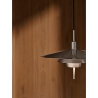 Latika Pendant Brushed Chrome