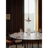 Latika Pendant Brushed Chrome