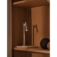 Makoto Tischlampe Satin