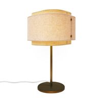 Takai Table Lamp Brass/ Beige