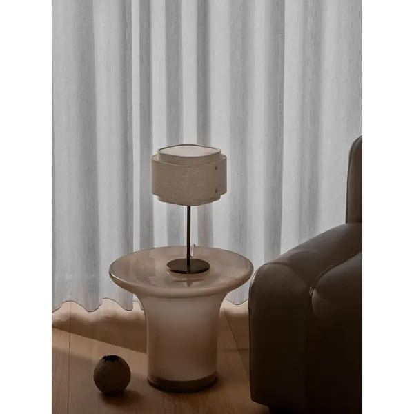 Takai Table Lamp Brass/ Beige