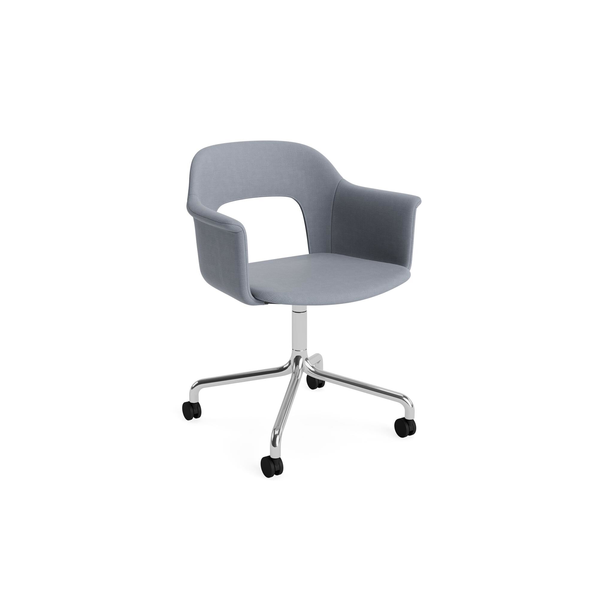Layout 264 Spisebordsstol Med Armln & Swivel Naveli 143/Aluminium