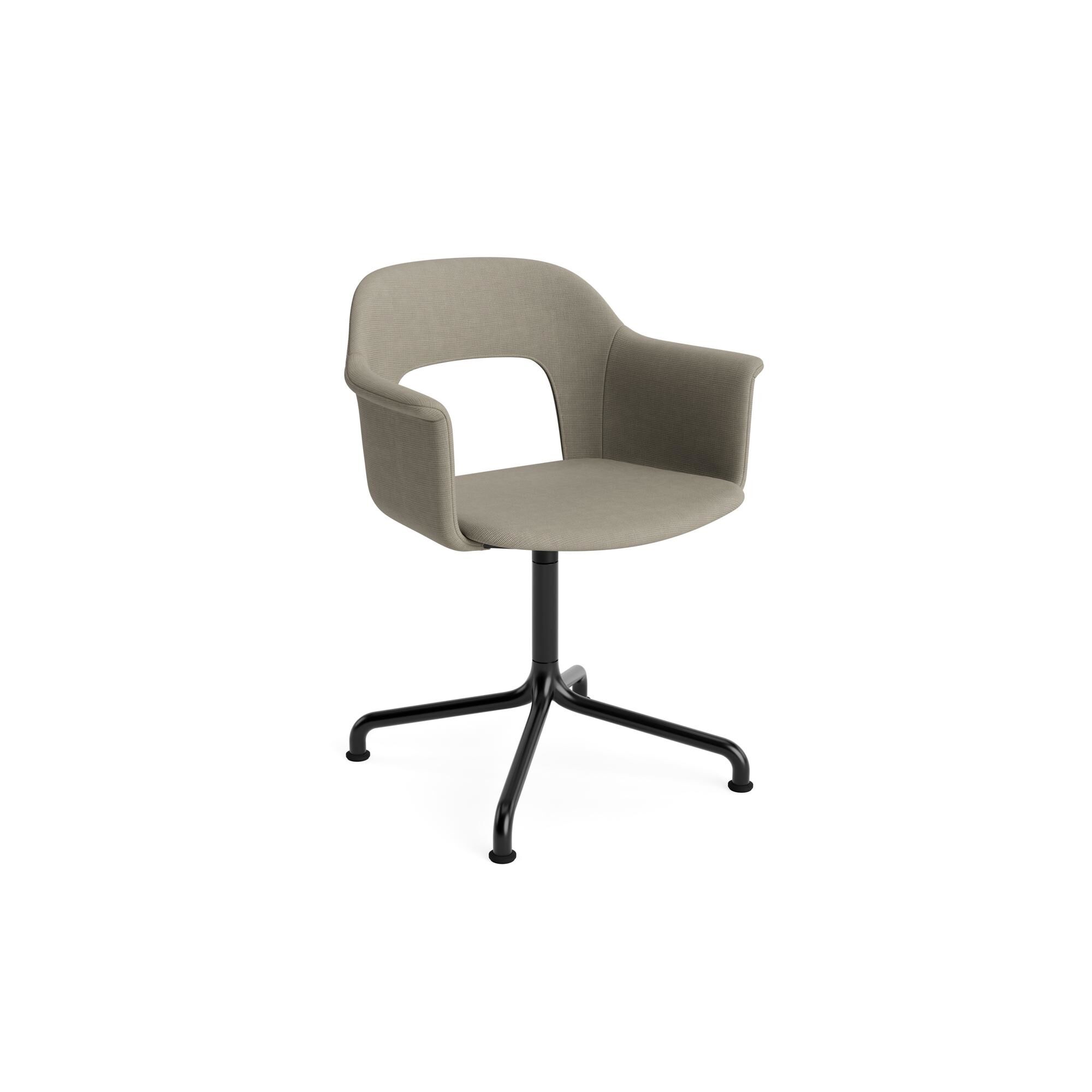 Layout 254 Spisebordsstol Med Armln & Swivel Naveli 133/Sort