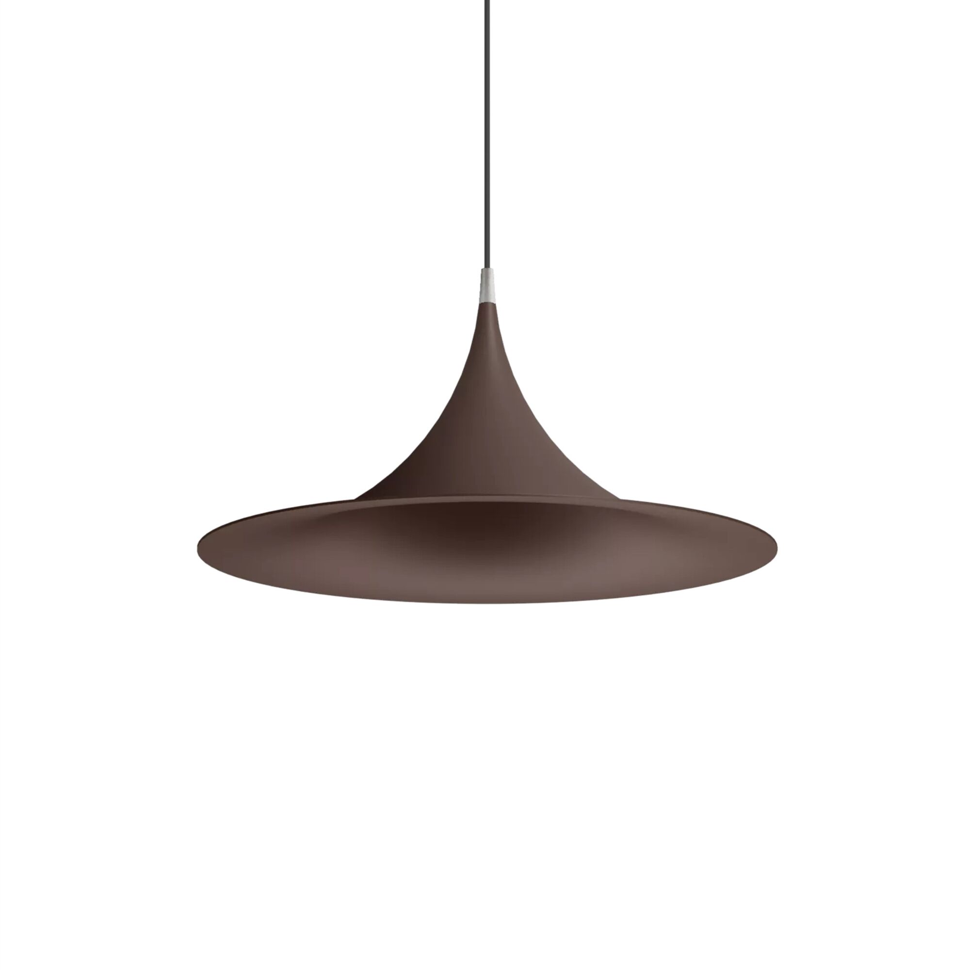 Morgana Taklampa &Oslash;47 Nickel/ M&ouml;rkbrun