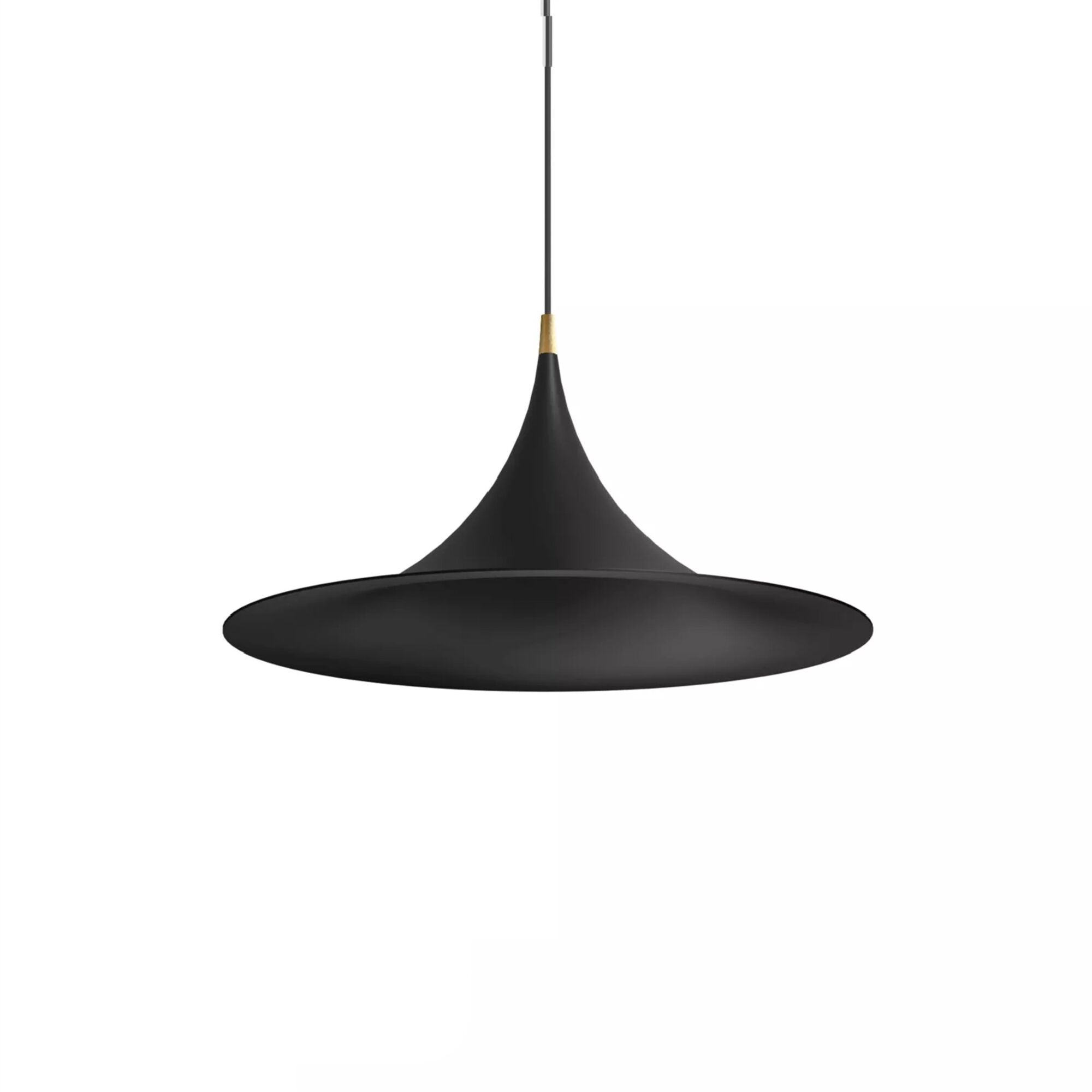 Morgana Taklampa &Oslash;47 Svart/ Borstat Guld