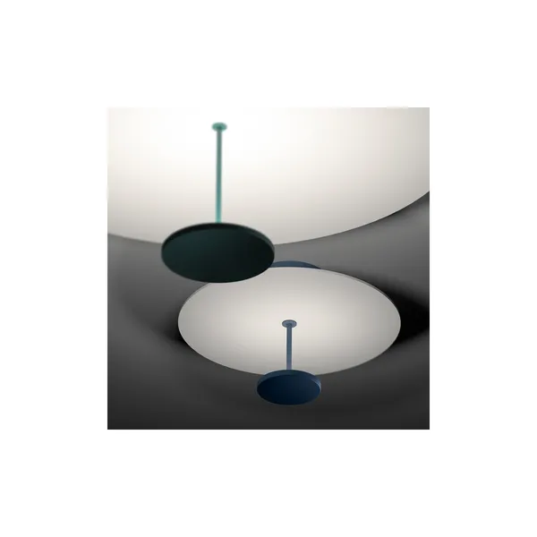 Stilo_S Ceiling Light Ø74 Green Blue