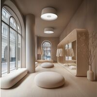 Delfi_S Ceiling Light Ø65 Steel Blue