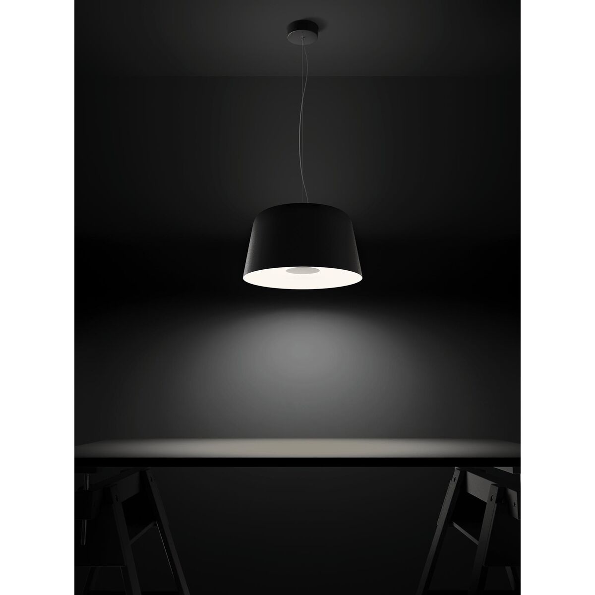 Delfi_P Pendant Ø45 White