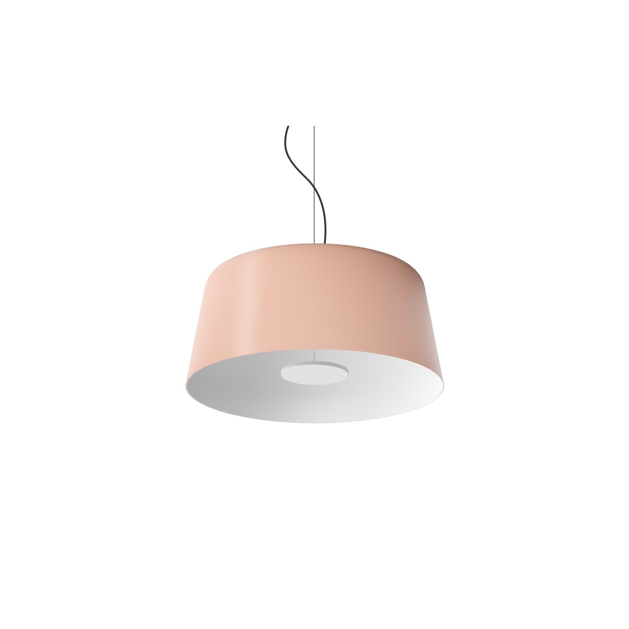 Delfi_P Taklampa &Oslash;65 Beige R&ouml;d