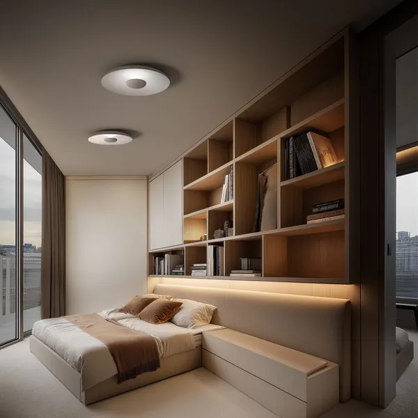 Basin_S Ceiling Light Ø48 Green Blue