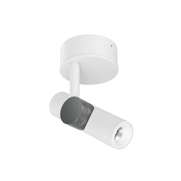 Goose Wall Lamp Ø14 White/ Nickel