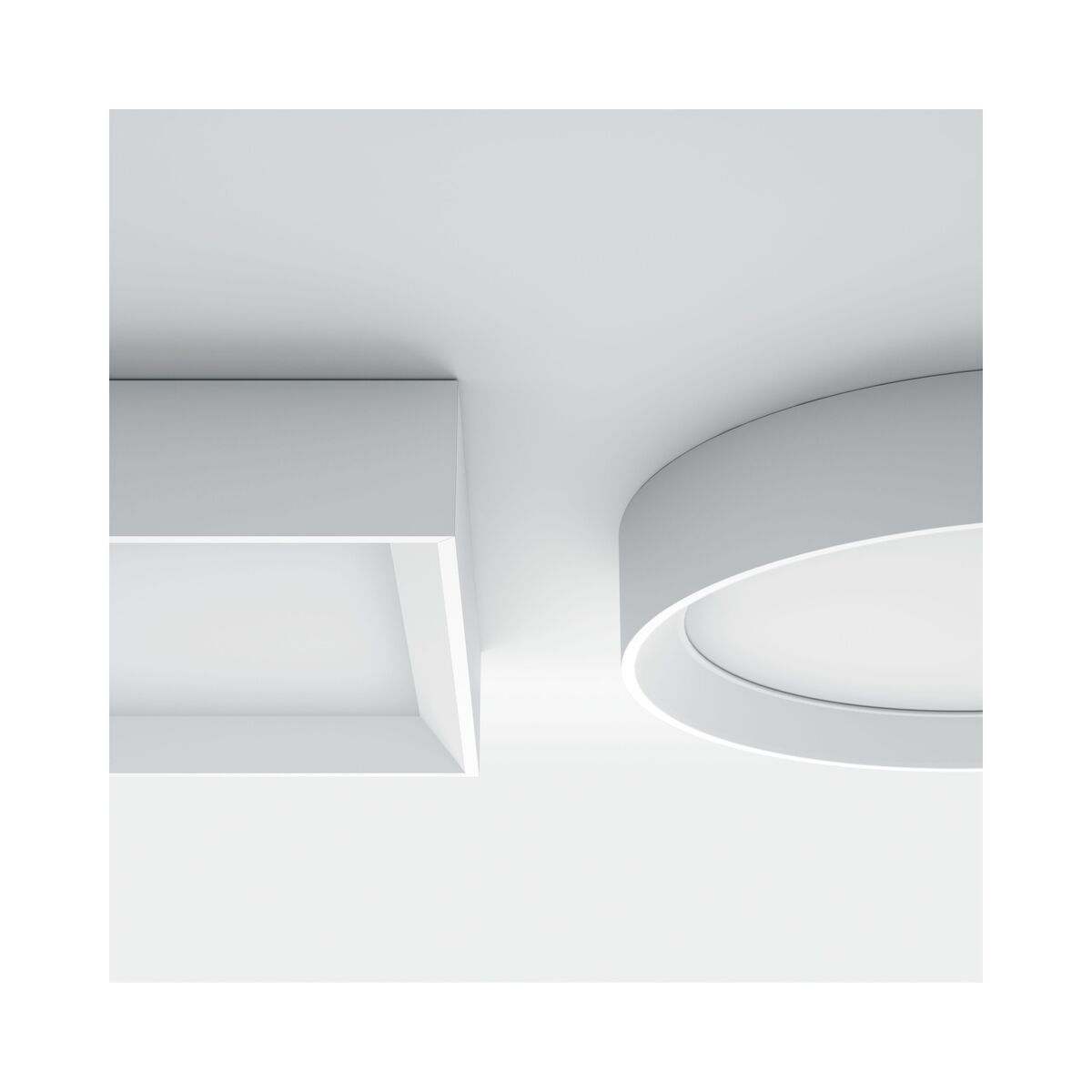 Tara_R Ceiling Light Ø50 White