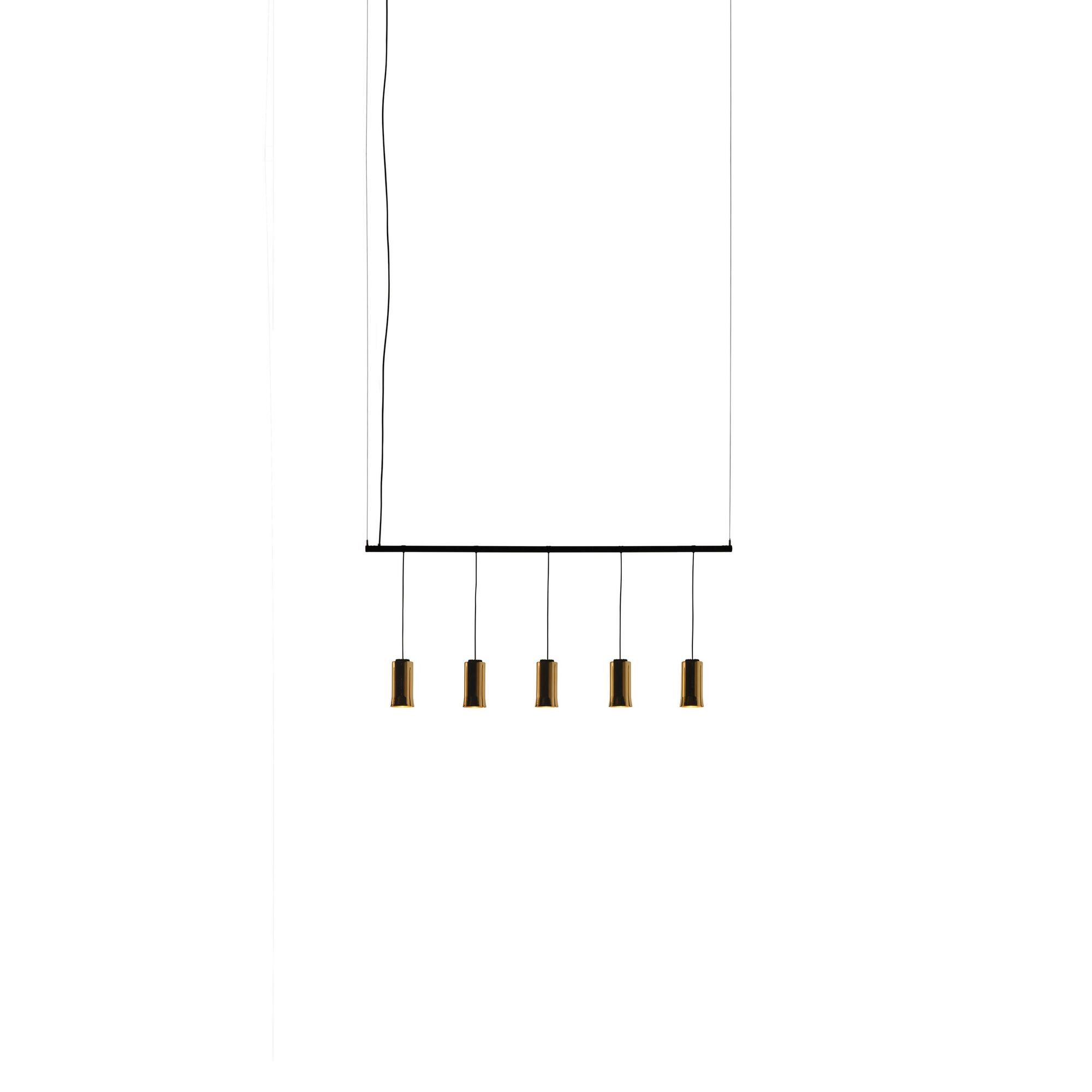 Cirio Lineal 1 Módulo Taklampe Polert Messing