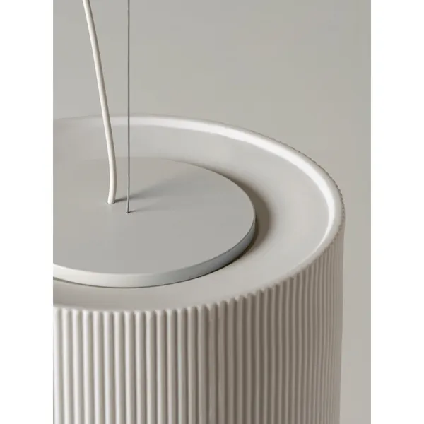Cirio Pana Mayor Pendant Pana White Porcelain/ White Rosette