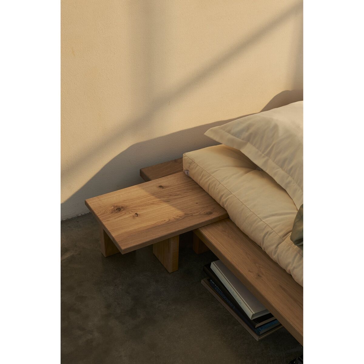 Japan Bedside Table Oiled Oak