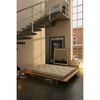 Japan bedframe 90x200 geolied eikenhout