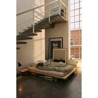 Japan bedframe 90x200 geolied eikenhout