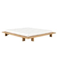 Japan bedframe 180x200 geolied eikenhout