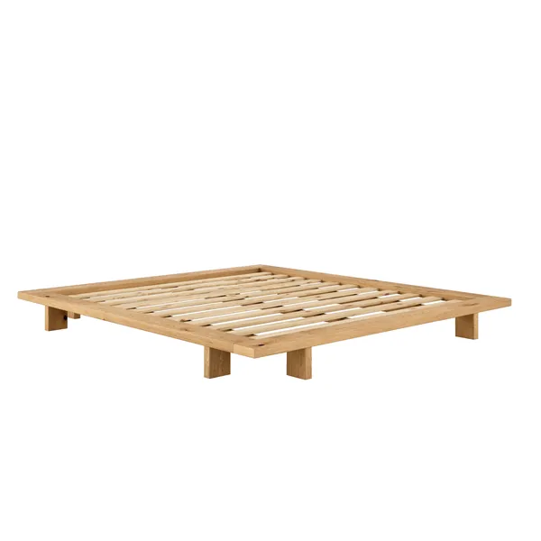 Japan bedframe 180x200 geolied eikenhout
