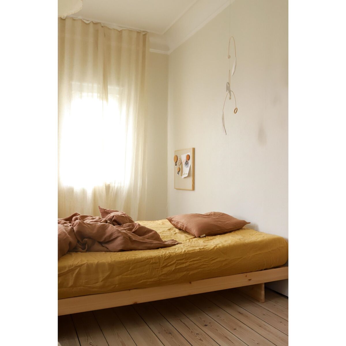 Kanso Bettgestell 140x200 Roh