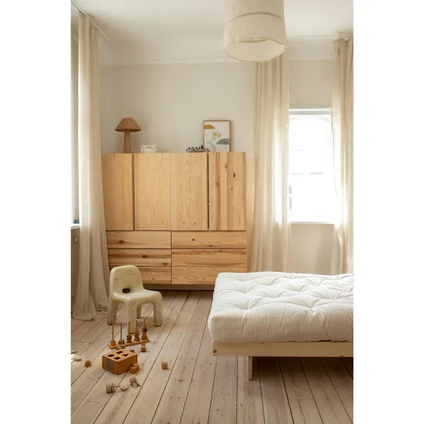 Kanso Bed Frame 140x200 Raw