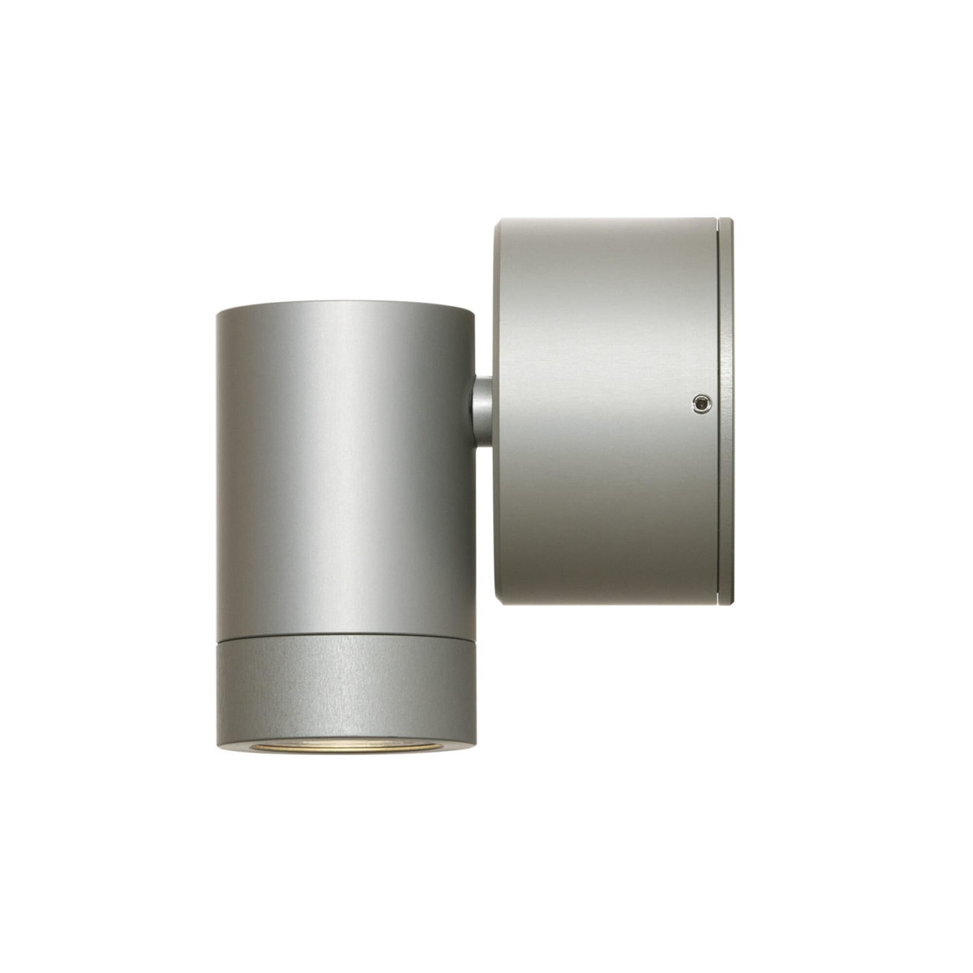 Lux Wall 17 2700K 9,5W V&auml;gglampa Silvergr&aring;