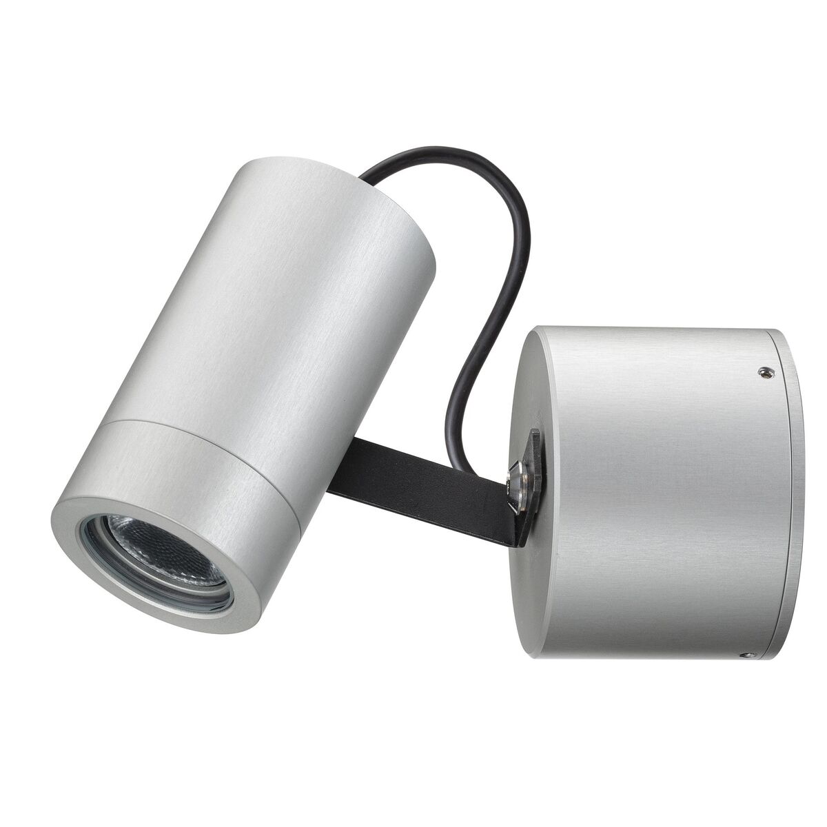 Lux Wall 17 2700K Wall Lamp Adjustable Silver Grey