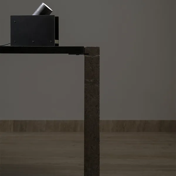 Plinth 3000K Spot Black