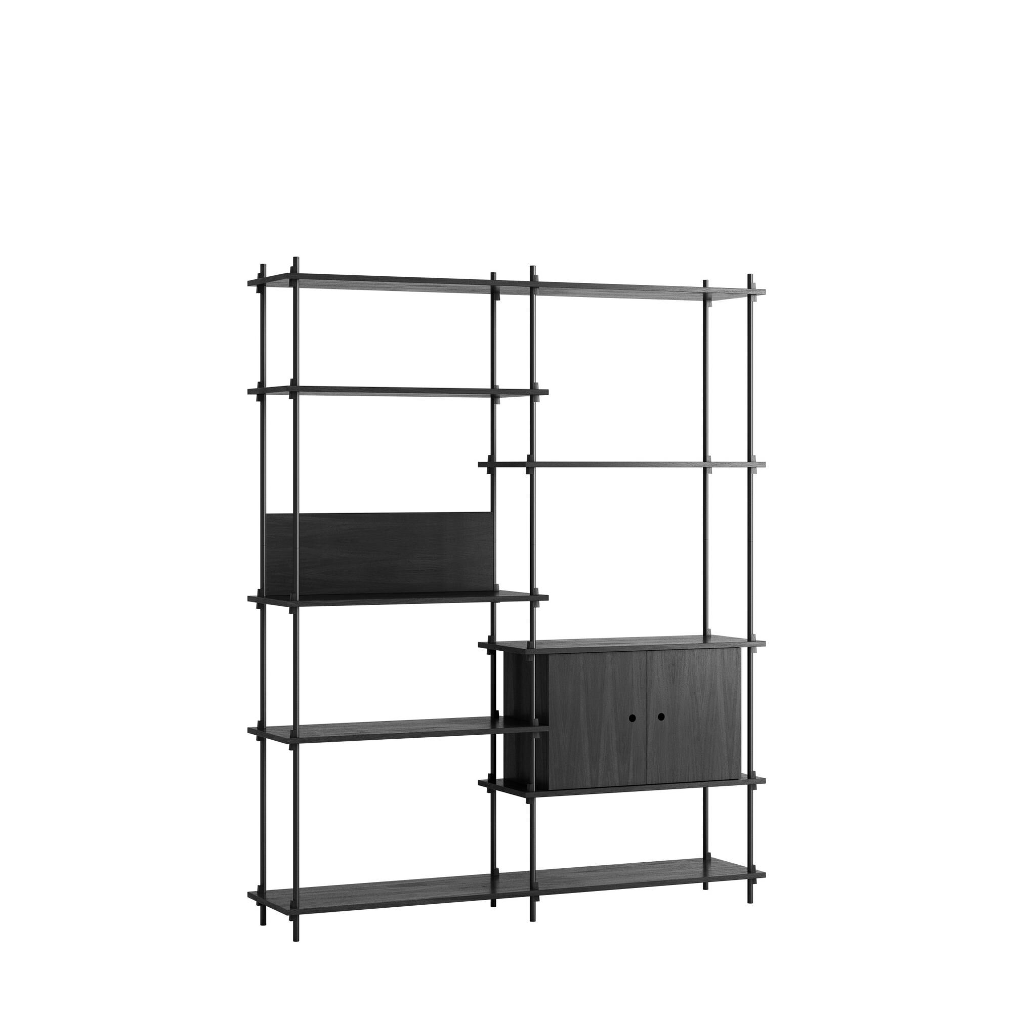 Shelving Reol Hj Sort/Sort