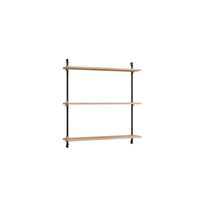 Étagère Murale Standard Chêne/ Noir