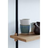 Étagère Murale Standard Chêne/ Noir