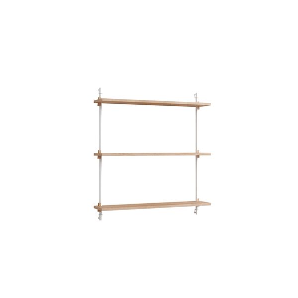 Mensola da Parete Standard in Rovere/ Bianco