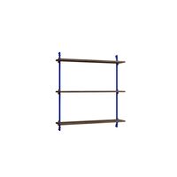 Standard Wall Shelf Smoked Oak/Deep Blue