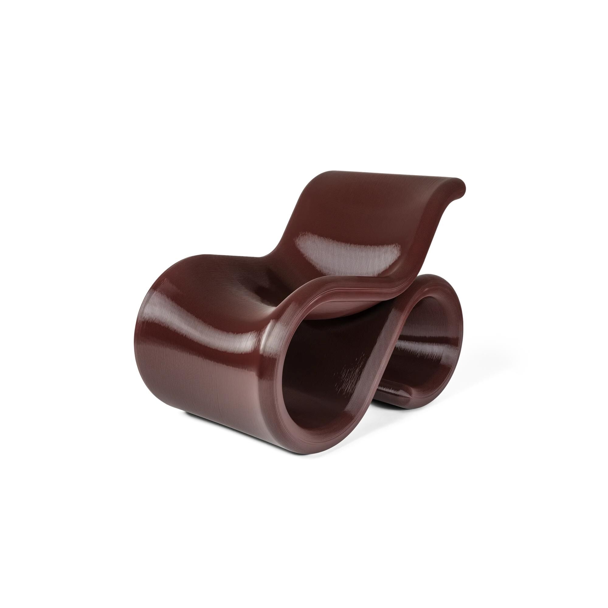 Crème Atelier Éclair Fauteuil Cerise