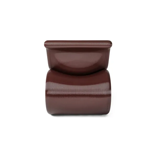 Crème Atelier Éclair Armchair Cherry