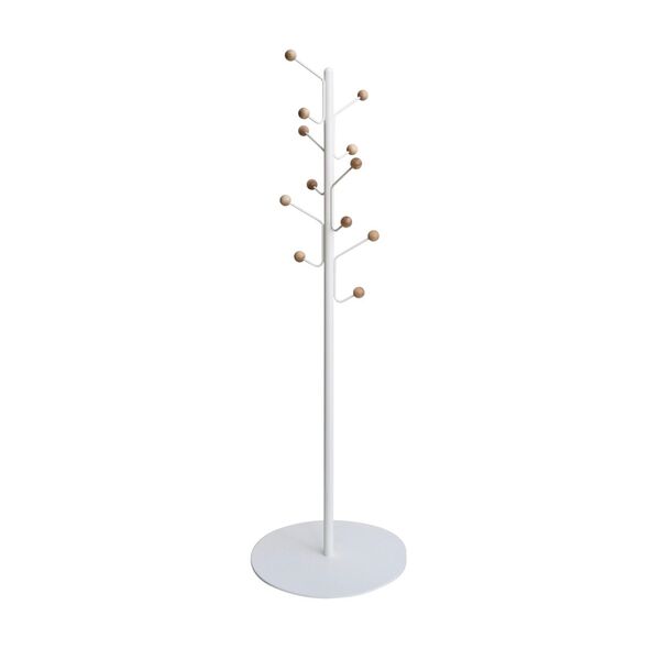Bill Floor Clothes Rack Small White