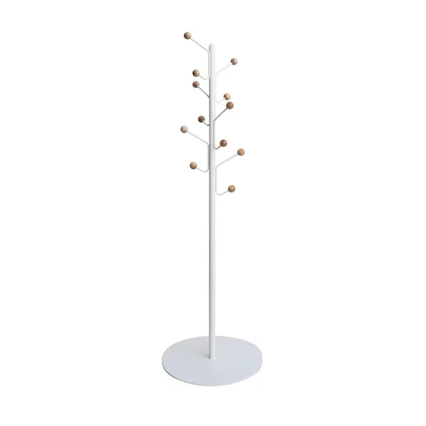 Bill Floor Clothes Rack Small White