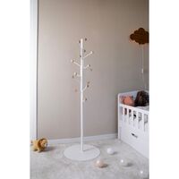 Bill Floor Clothes Rack Small White