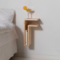 F-Shelf Shelf Right Pine